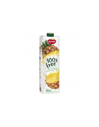 JUVER 100% Pineapple juice from concentrate with no added sugar 1 l carton