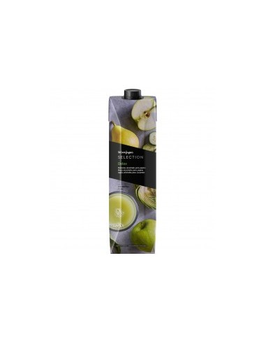 Apple, artichoke, pear and cucumber juice detox drink in 1-litre carton concentrate with biotin and zinc