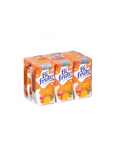 Fruits + tropical milk Bifrutas Pascual 6 mini bricks x 200 ml