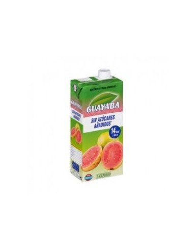 Hacendado guava nectar no sugar added 1 L brick