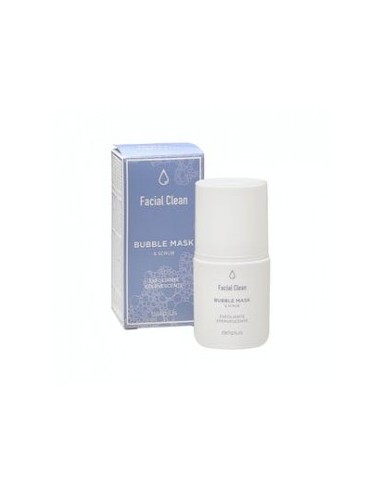 Bubble Mask & Scrub Facial Clean Deliplus exfoliating and effervescent mask for all skin types 50 ml tube