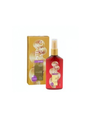 Intense & Gold Deliplus Lotion for blond hair with chamomile and 0% alcohol 100 ml bottle