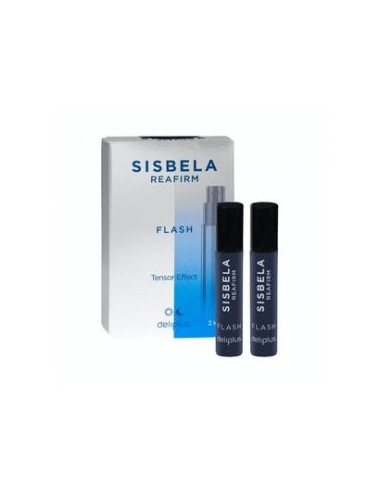 Ampoules visage spray flash Effet Tenseur Sisbela Reafirm Deliplus all skin types Box 2 units. (4 ml)