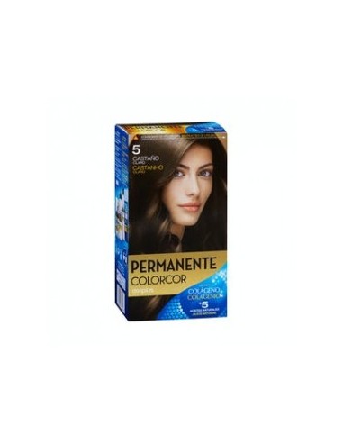 Permanent color 5 light brown Deliplus Colorcor Box 1 pc.