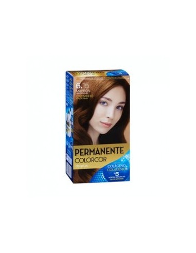 Permanent color 6.15 macadamia brown Deliplus Colorcor Box 1 pc.