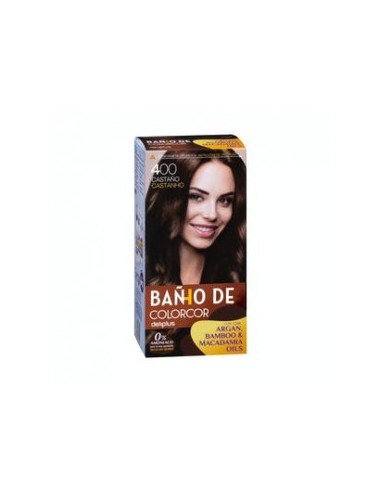 Color bath 400 chestnut Deliplus 0% ammonia Colorcor Box 1 pcs.