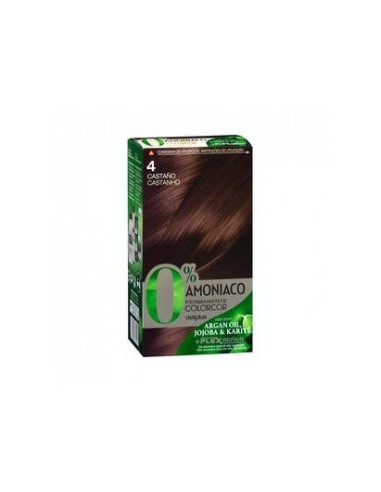 Permanent color 4 Deliplus brown 0% ammonia Colorcor Box 1 pc.