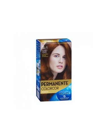 Permanent hair color 6.4 dark copper blonde Deliplus Colorcor Box 1 pc.