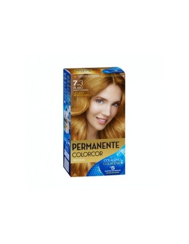 Permanent hair color 7.3 medium golden blonde Deliplus Colorcor Box 1 pc.