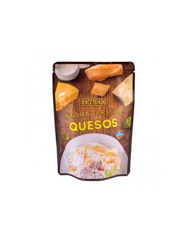 Hacendado cream cheese sauce 180 g package