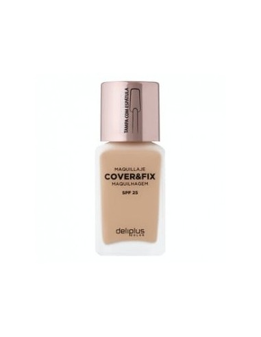 Fluid makeup Cover & Fix Deliplus 04 gold SPF 25 30 ml