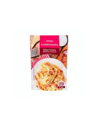 Fresh carbonara sauce Hacendado Pack 200 g