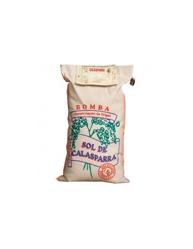 Bomba rice special selection DOP Calasparra bag 1 kg