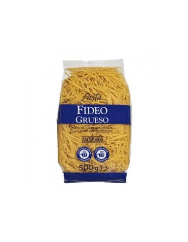 Hacendado Thick Noodles 500 g package