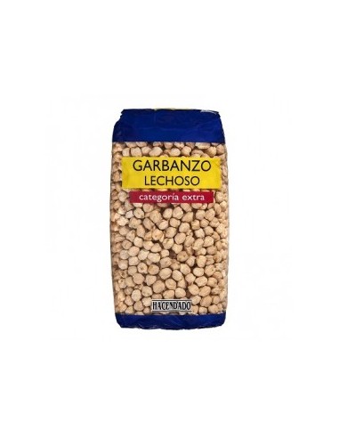 Milky chickpeas Hacendado extra category Packing 1 kg