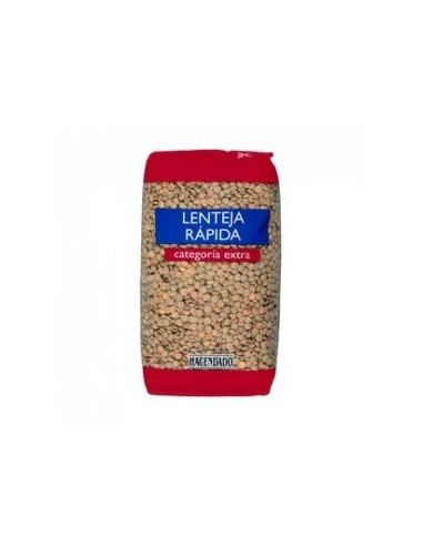 Category extra quick lentils Hacendado Packaging 1 kg