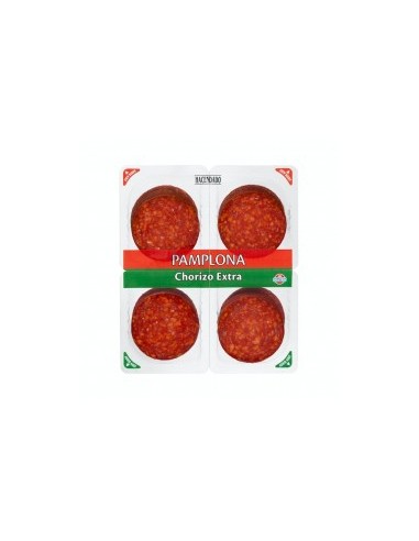 Pamplona Chorizo extra Hacendado sliced 4 packages of 56,25 g