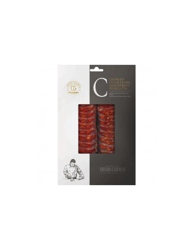 CLUB GOURMET Chorizo extra 100% ibérico de bellota cut by knife on 80 g