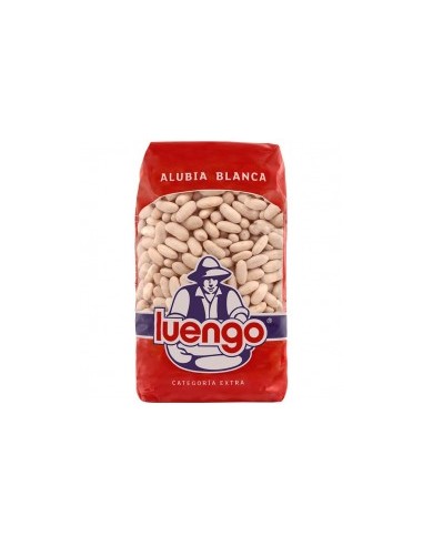 Luengo Selection long white beans container 1 kg