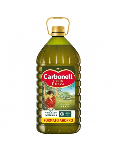 Carbonell Extra virgin olive oil bottle 5 l