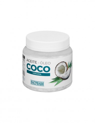 Virgin coconut oil Hacendado Bottle of 450 ml