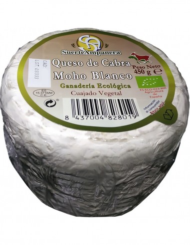 SUERTE AMPANERA Goat cheese with white mold Organic 450 g