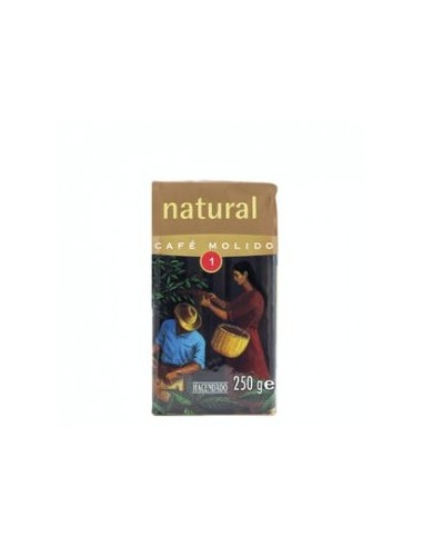 Natural ground coffee Hacendado Package 250 g