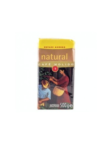 Natural ground coffee Hacendado Packing 500 g