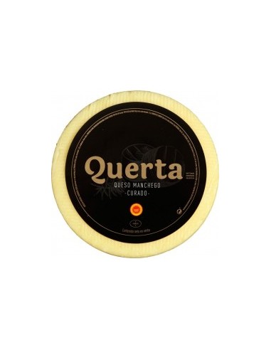 QUERTA Sheep cheese ripened with pasteurized milk Manchego PDO cheese 3kg