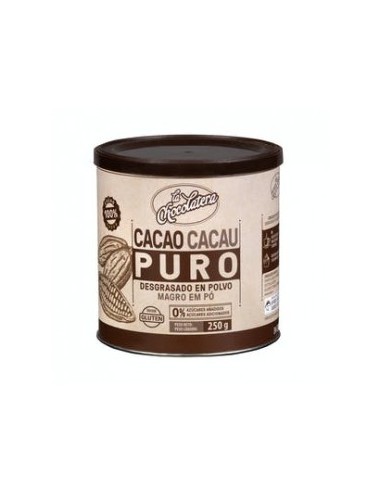 Pure cocoa powder La Chocolatera 0% without added sugar Pot of 250 g