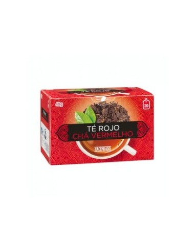 Red tea Hacendado Box of 20 bags (40 g)