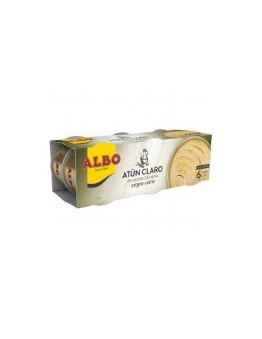 Albo Tuna in extra virgin olive oil Box of 6 48 drained weight