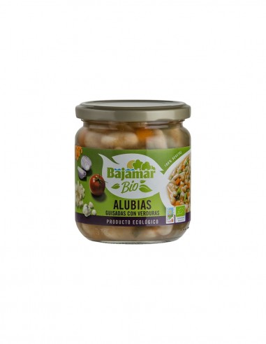 BAJAMAR Organic bean stew with vegetables organic product bottle 345 g