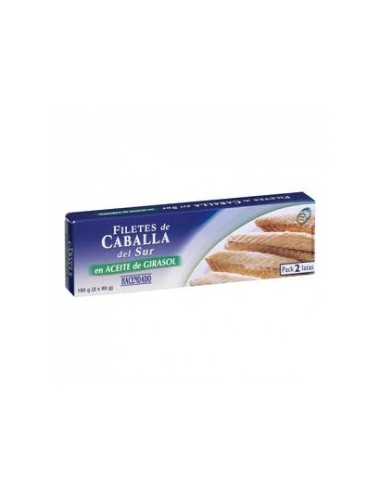 Hacendado Southern Mackerel Fillets in Sunflower Oil 2 x 65g tins