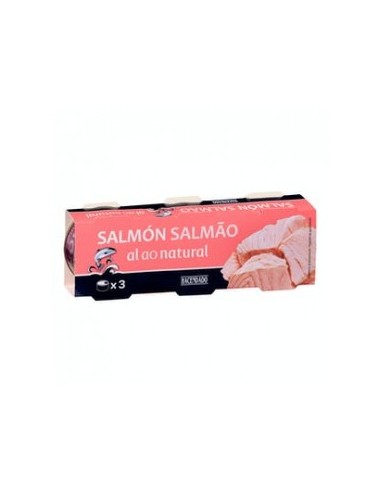 Natural Salmon Hacendado 3 boxes of 50 g