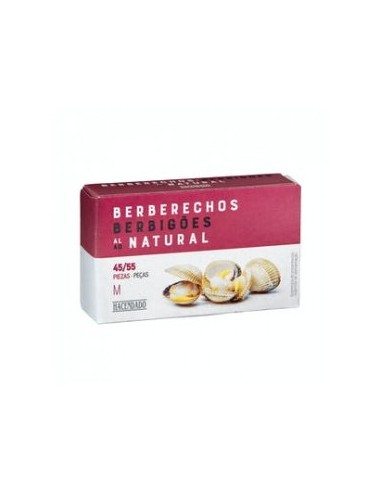 Natural shells M Hacendado 45-55 pieces Box of 111 g (63 g drained)