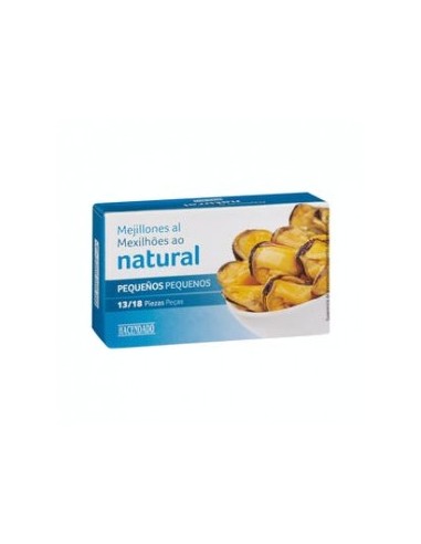 Hacendado natural molds small 13-18 pieces Box 111 g (69 g drained)