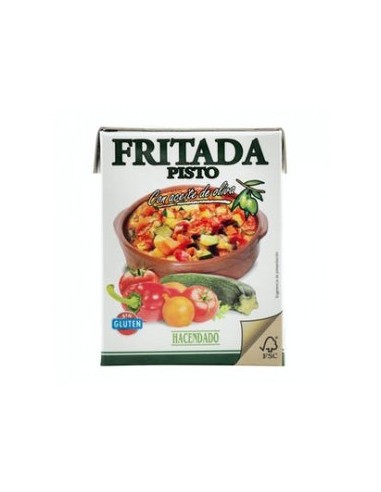 Fried Ratatouille Hacendado Brick 380 g