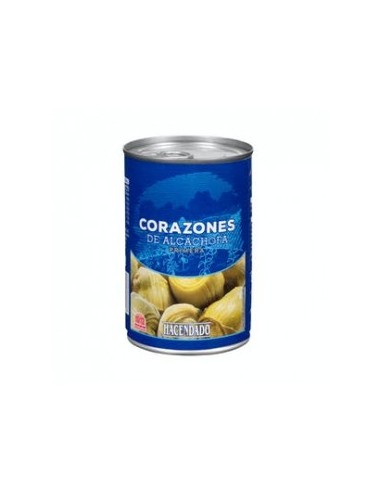 Artichoke hearts hacendado 390 g jar (240 g drained)