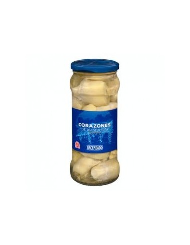 Artichoke hearts hacendado Jar 535 g (330 g drained)