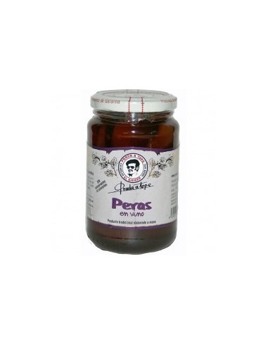 PRADA A TOPE Bierzo pears in wine jar 200 g net drained