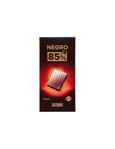 Hacendado 85% cocoa Extra-fine dark chocolate 100 g tablet