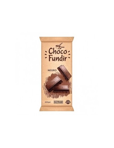 Hacendado dark chocolate fondant 200 g tablet