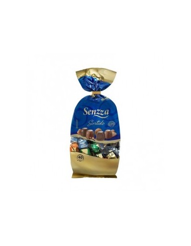 Assortment of Senzza chocolates with hazelnuts, fondant, praline and almonds Pack 470 g