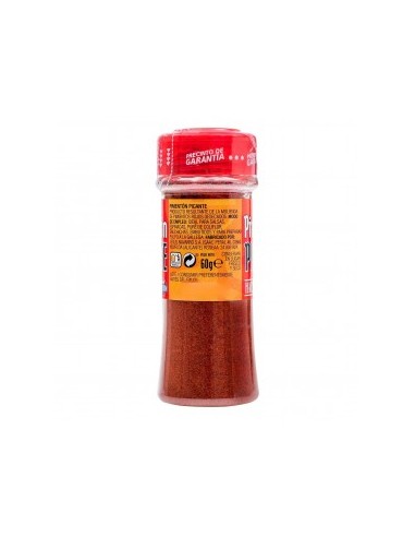 Spicy paprika of la vera hacendado pot of 70g