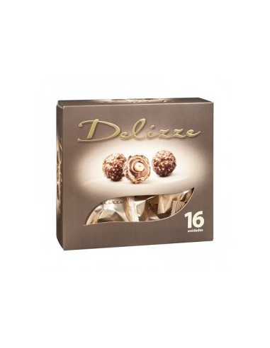 Delizze Hacendado Hazelnut Delight Chocolates Box 16 units (216 g)