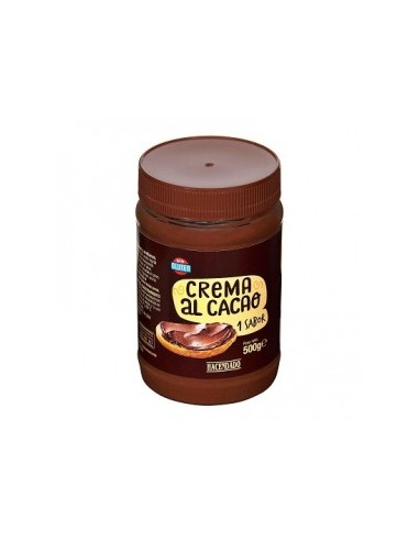 Hacendado cream of cocoa with hazelnuts 500 g jar