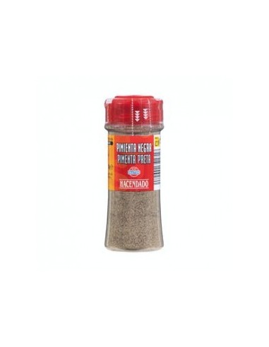 Ground black pepper hacendado pot of 70g