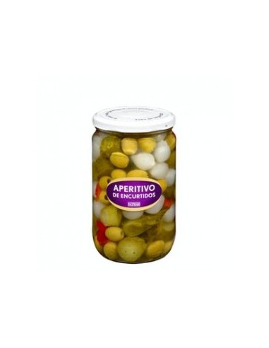 Pot Hacendado Aperitif gherkins 670 g (365 g drained)