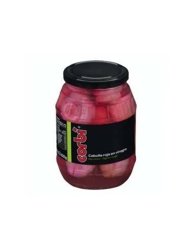 Corbí red onion in vinegar 920 g jar (500 g drained)